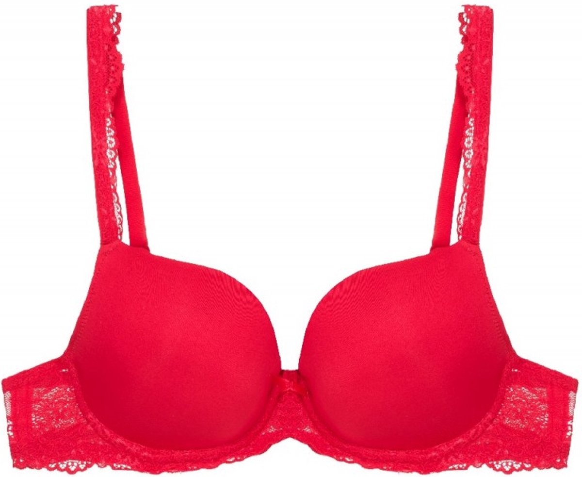 LingaDore DAILY T-Shirt Push up BH Rood