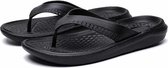 Lichtgewicht en comfortabele draagbare strandschoenen slippers voor heren (kleur: zwart maat: 43)