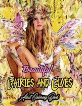 Beautiful Fairies and Elves Adult Coloring Book