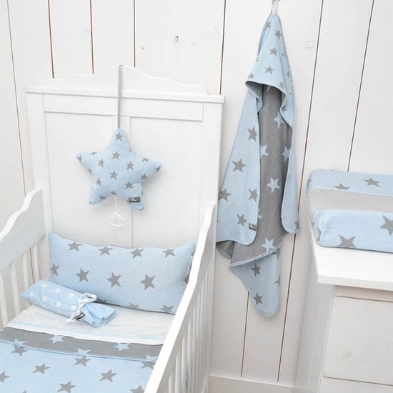 Baby's Only Gebreide wiegdeken - Baby deken Star - Baby Roze/Wit van Baby's Only — afbeelding 2