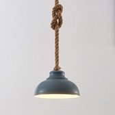 Lindby - hanglamp - 1licht - metaal, kabel - E27 - beton