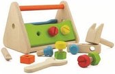 Pintoy P13570 Houten Gereedschapskist met Inhoud