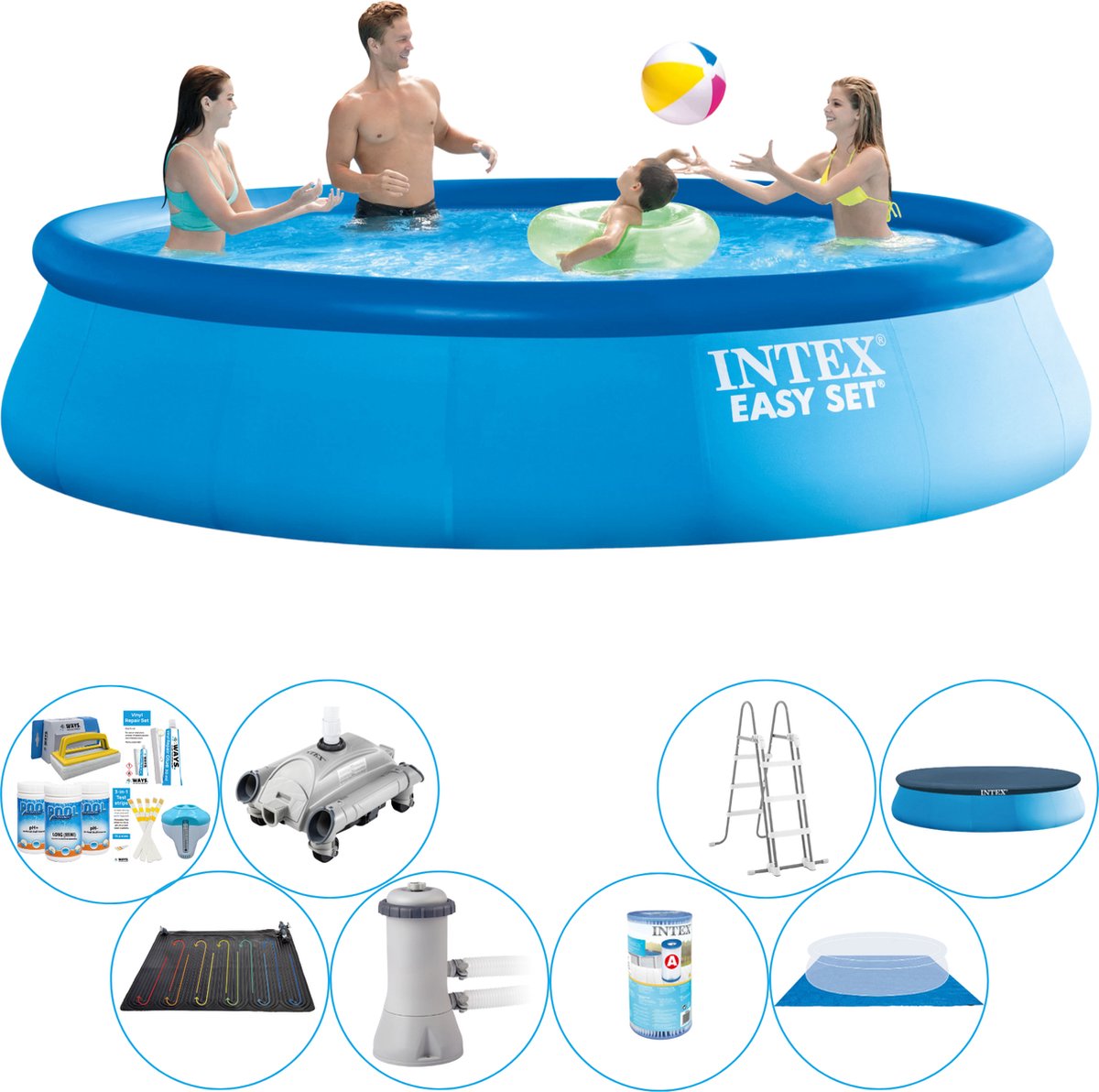 Easy Set Rond 457x107 cm - Zwembad Plus Accessoires