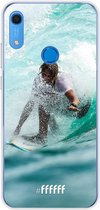 Huawei Y6s Hoesje Transparant TPU Case - Boy Surfing #ffffff