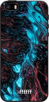 iPhone 5 Hoesje TPU Case - River Fluid #ffffff