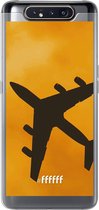 Samsung Galaxy A80 Hoesje Transparant TPU Case - Aeroplane #ffffff