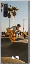 Samsung Galaxy Note 10 Hoesje Transparant TPU Case - Let's Skate #ffffff