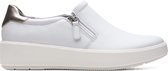 Clarks - Dames schoenen - Layton Step - D - white - maat 6,5