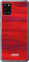 Samsung Galaxy A31 Hoesje Transparant TPU Case - Scarlet Canvas #ffffff