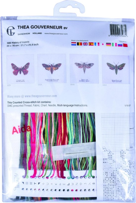 Koop borduurset De geschiedenis van insecten Aida Thea Gouverneur 566A Koop borduurset De geschiedenis van insecten Aida Thea Gouverneur 566A