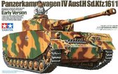1:35 Tamiya 35209 German SdKfz.161/1 Panzer IV H Ea. w/1 Figure Plastic kit