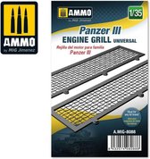 Panzer III engine grilles universal - Ammo by Mig Jimenez - A.MIG-8088
