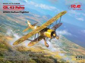 1:32 ICM 32020 CR.42 Falco WWII Italian Fighter Plastic kit