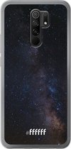 Xiaomi Redmi 9 Hoesje Transparant TPU Case - Dark Space #ffffff