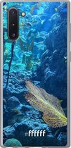 Samsung Galaxy Note 10 Hoesje Transparant TPU Case - Coral Reef #ffffff