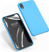 kwmobile telefoonhoesje voor Apple iPhone XR - Hoesje met siliconen coating - Smartphone case in lichtblauw