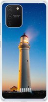 6F hoesje - geschikt voor Samsung Galaxy S10 Lite -  Transparant TPU Case - Lighthouse #ffffff