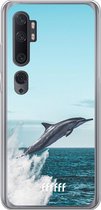Xiaomi Mi Note 10 Hoesje Transparant TPU Case - Dolphin #ffffff