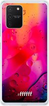 Samsung Galaxy S10 Lite Hoesje Transparant TPU Case - Colour Bokeh #ffffff