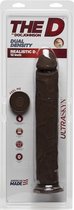 The D - Realistic D - 12 Inch Ultraskyn - Chocolate - Realistic Dildos