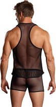 Tank Top - Black -  - S/M - Lingerie For Him