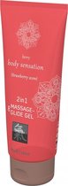 SHIATSU Massage & Glide Gel 2 in 1 Strawberry - Lubricants - Massage Oils