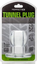 Tunnel Plug - Large -Transparent - Butt Plugs & Anal Dildos