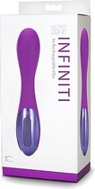 UltraZone Infinity 6x Rechargeable Vibe - Purple - Silicone Vibrators