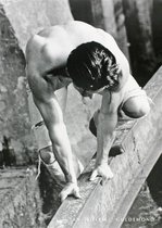 Poster - Benno Climbing -  J.W.L Gulemond - Zwart/Wit - Fotografie - Jaren 80