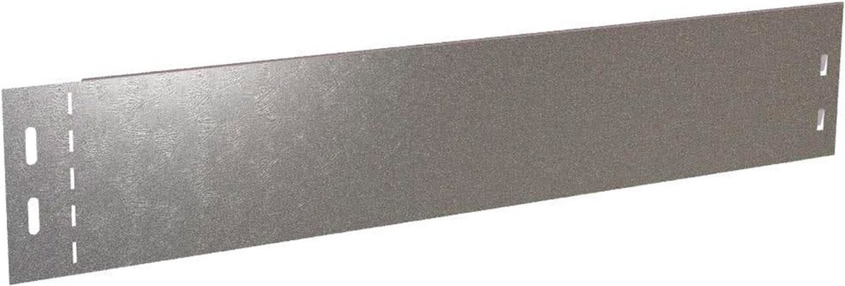 Borderrand metaal 18,5 cm x 120 cm | Gazonrand | Kantopsluiting, bruin