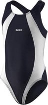 Beco Badpak Meisjes Polyamide/elastaan Wit/zwart Maat 128