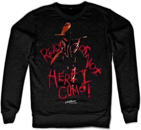 A Nightmare On Elm Street Sweater/trui -S- Here I Come Zwart