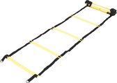 Gorilla Sports Loopladder - Trainingsladder - Fitness ladder - 470 x B 42 cm - Opvouwbaar
