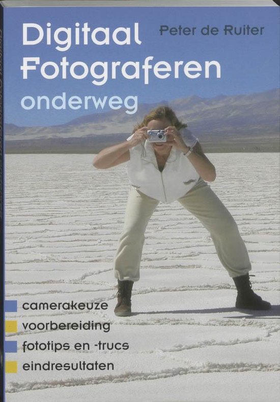 Cover van het boek 'Digitaal Fotograferen onderweg' van Peter de Ruiter
