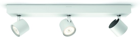Philips Star opbouwspot - 3-lichts - wit
