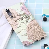 Luminous Pattern PC Protective Case voor Huawei P30 (Peony)