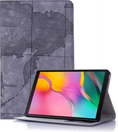 Kaartleer Horizontale Flip Leren Case voor Galaxy Tab A 8 (2019) P200 / P205, met houder en kaartsleuven en portemonnee, willekeurige textuuraflevering