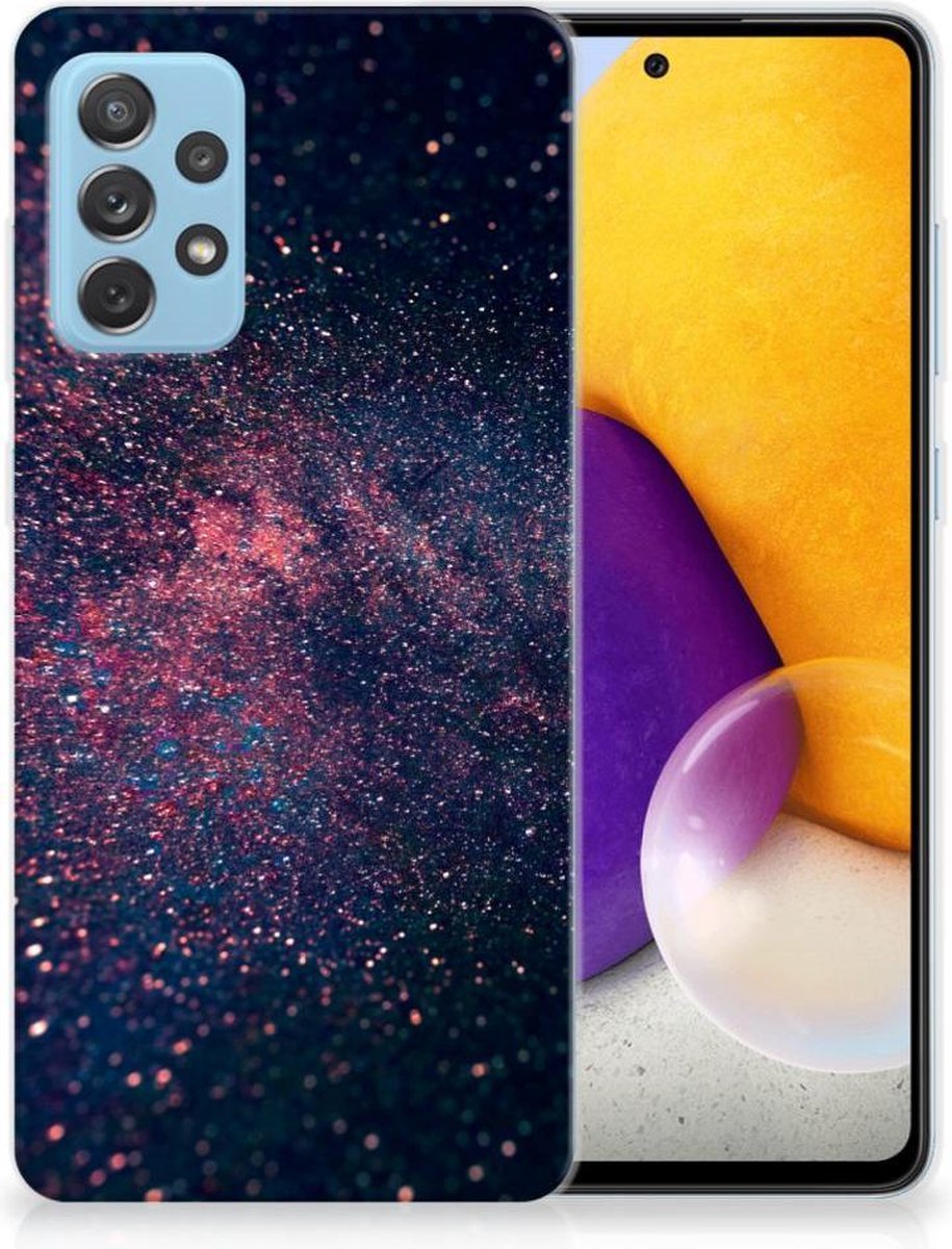 Samsung Galaxy A72 TPU Hoesje Stars