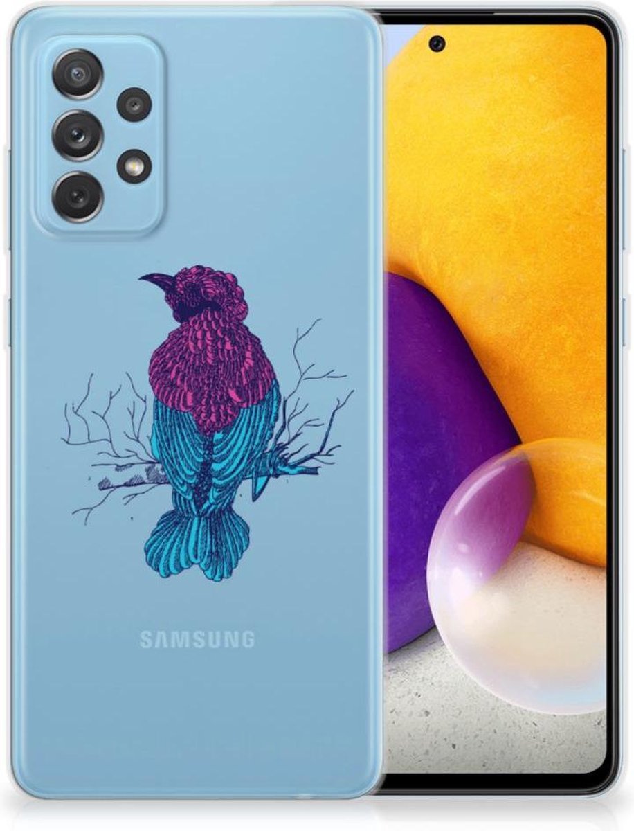 Samsung Galaxy A72 Telefoonhoesje met Naam Merel