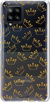 Casetastic Samsung Galaxy A42 (2020) 5G Hoesje - Softcover Hoesje met Design - The Crown Print