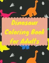 Dinosaur Coloring Book for Adults