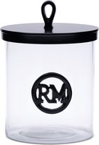 Riviera Maison Voorraadpotten Glas Met Deksel - RM Soho Storage Jar M - Transparant - 1 Stuks