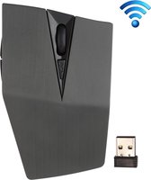 2,4 GHz USB-ontvanger Instelbare 1200 DPI draadloze optische muis voor computer PC Laptop (grijs)