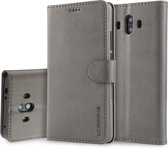 Voor Huawei Mate 10 LC.IMEEKE kalfsleer Horizontale flip lederen tas, met houder & kaartsleuven & portemonnee (grijs)