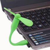Flexibele Mini Portable USB Powered 2-Blade USB Fan (Groen)