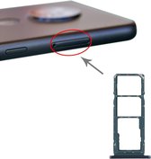 SIM-kaarthouder + SIM-kaarthouder + Micro SD-kaarthouder voor Nokia 7.2 / 6.2 TA-1196 TA-1198 TA-1200 TA-1187 TA-1201 (groen)