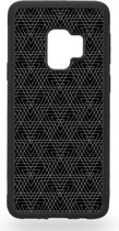 Black triangular inception Telefoonhoesje - Samsung Galaxy S9