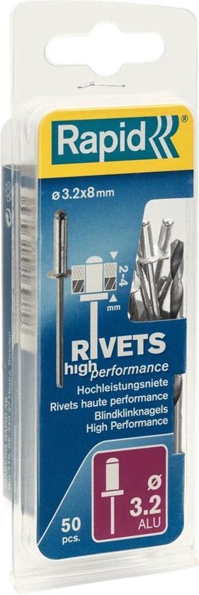 De Pneumatische Blind Klinknagel Tool 2.4-5.0Mm Me... - Vicedeal