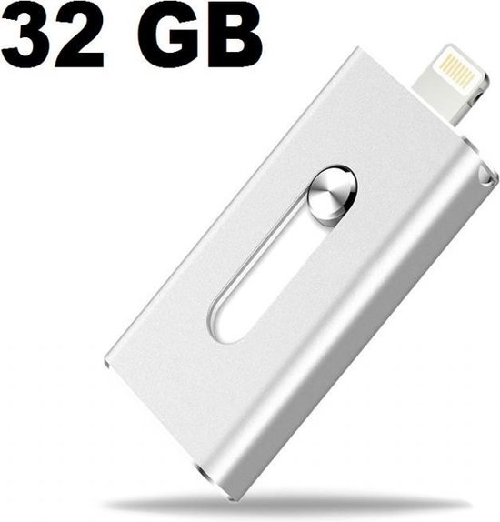 Flashdrive 32GB voor Apple/IOS lightning connector. Flash Drive 32GB