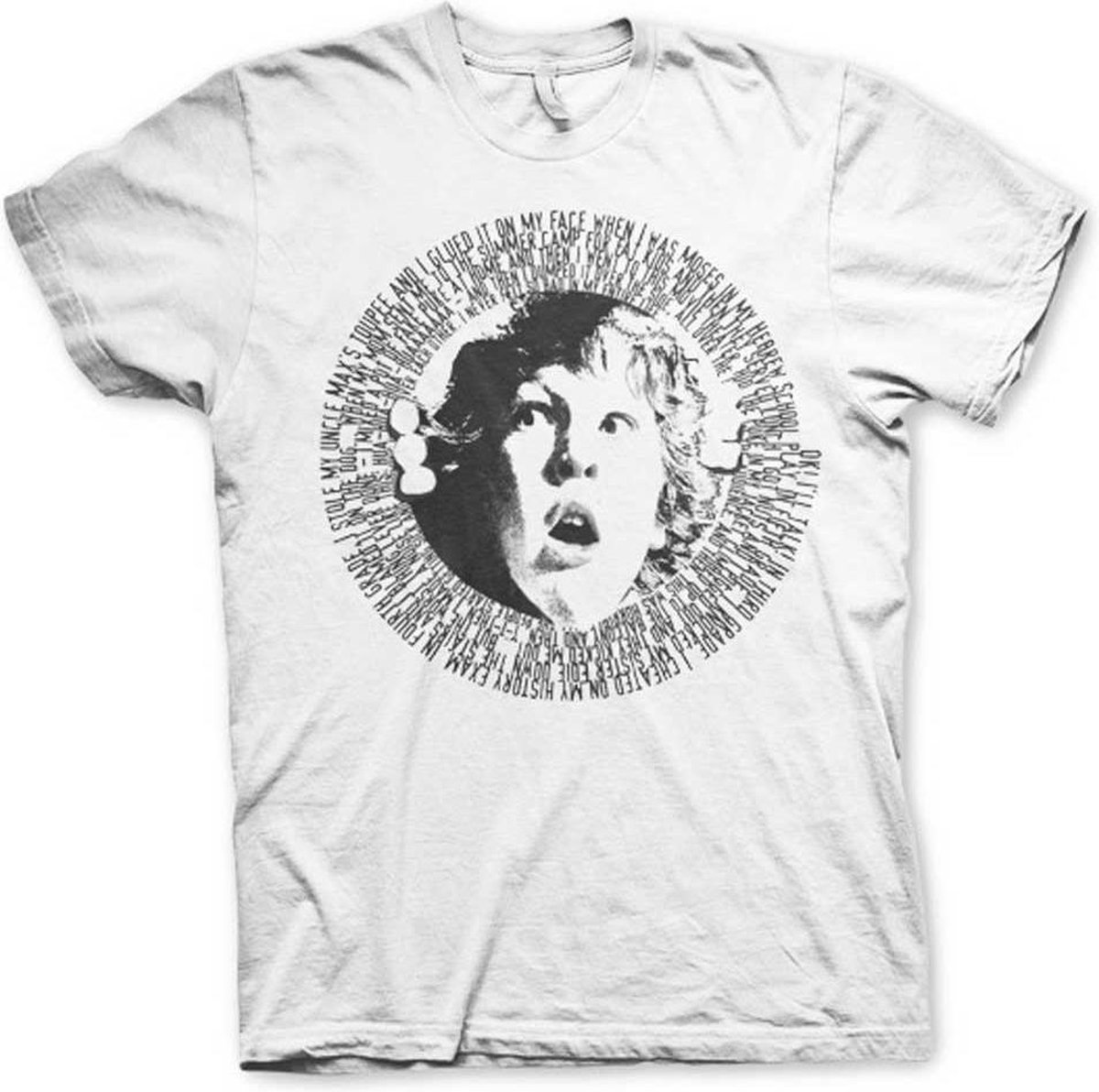 The Goonies Heren Tshirt -S- Chunk Spiral Wit